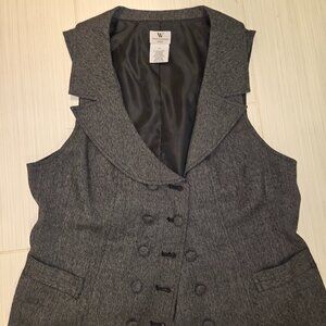 Womens Business Vest sz 10
